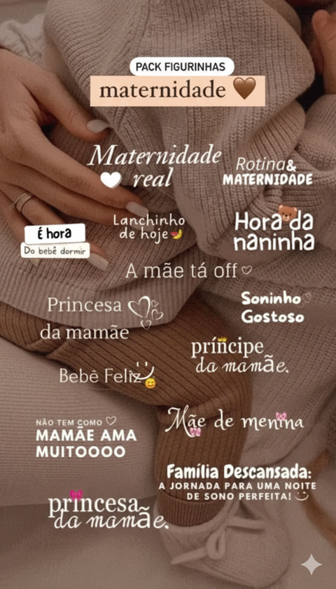 Figurinhas para maternidade