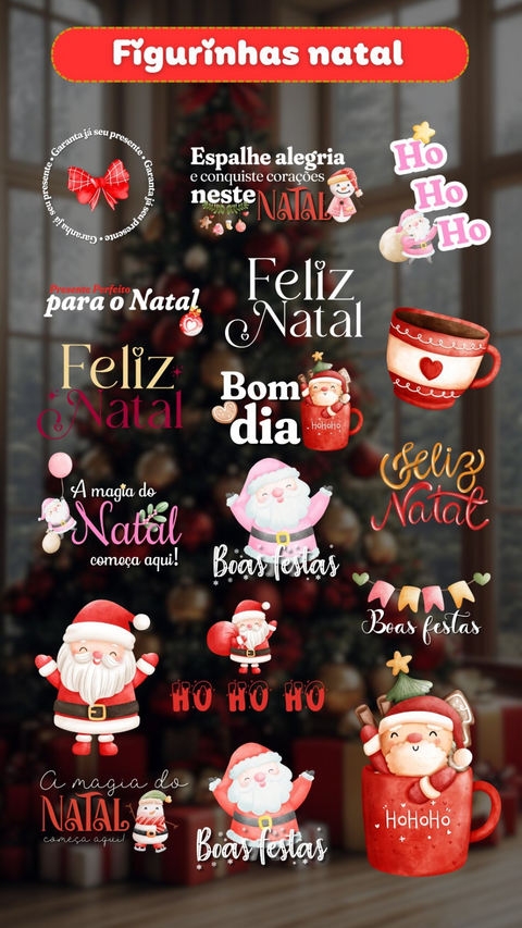 Figurinhas de Natal